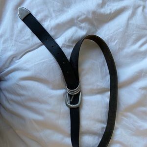 Urban Outfitters Black Leather Belt